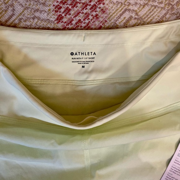 NEW with tags - Athleta Run With It 3.5” shorts - Picture 3 of 5